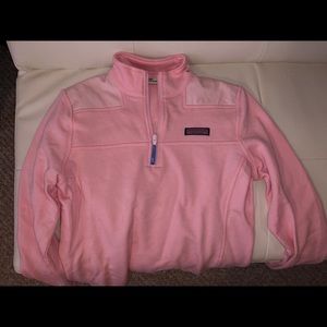 Vineyard Vines Pink Half zip